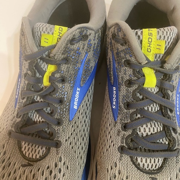 Brooks Mens Gray and Blue Running Shoes Size 12.5 - Picture 11 of 15